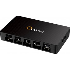 концентратор Ocypus Delta EH10 BK, 10 ports FAN/ARGB Hub (Delta EH10 BK)